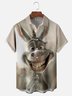 Moisture-wicking Donkey Chest Pocket Hawaiian Shirt