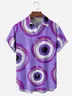 Moisture-wicking Turkey Eyes Circle Chest Pocket Casual Shirt