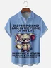 Moisture-wicking Koala Old Man In The Prime Chest Pocket Casual Shirt