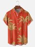 Moisture-wicking Fantasy Fun Banana Tree Chest Pocket Hawaiian Shirt