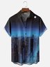 Hardaddy X Artist Clayziq Moisture-wicking Beach Building Scenery Chest Pocket Hawaiian Shirt