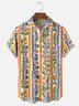 Moisture-wicking Floral Chest Pocket Hawaiian Shirt