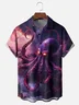 Moisture-wicking Octopus Chest Pocket Hawaiian Shirt