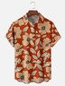Moisture-wicking Floral Chest Pocket Hawaiian Shirt