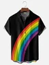 Moisture-wicking LGBT Prime Month Chest Pocket Casual Shirt