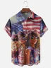 Moisture-wicking American Beauty Chest Pocket Casual Shirt