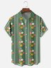 Moisture-wicking Floral Chest Pocket Hawaiian Shirt