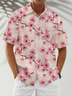 Moisture Wicking Sakura Chest Pocket Hawaiian Shirt