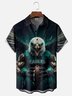 Wade Moisture-wicking American Football Philadelphia Art Eagles Chest Pocket Casual Shirt