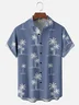 Moisture-wicking Coconut Tree Chest Pocket Hawaiian Shirt