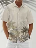 Moisture Wicking Coconut Tree Chest Pocket Hawaiian Shirt