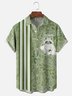 Hardaddy X Artist Kimprut Imut Moisture-wicking Tropical Red Panda Chest Pocket Bowling Shirt