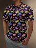 Moisture Wicking Ombre Crab Lobster Short Sleeve Golf Polo