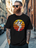 Hardaddy x Contatoeoli Studio Men's Funny Star Art Wars Fitted T-shirts