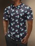Moisture Wicking Rainbow Badminton Short Sleeve Golf Polo