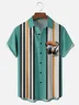 Moisture-wicking Toucan Beer Young Fun Chest Pocket Bowling Shirt