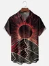 Hardaddy x Stephen Wade Moisture-wicking Avant-garde Mountain Sunset Hawaiian Shirt