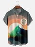 Hardaddy X Artist Stephen Wade Moisture-wicking Landscape Chest Pocket Hawaiian Shirt