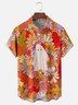 Hardaddy X Artist Stephen Wade Moisture-wicking Ghost Floral Chest Pocket Hawaiian Shirt