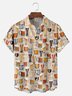 Big Size Moisture-wicking Beer Chest Pocket Hawaiian Shirt