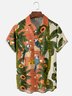 Moisture-wicking Parrot Chest Pocket Hawaiian Shirt