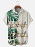 Moisture-wicking Parrot Chest Pocket Hawaiian Shirt