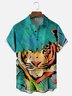 Hardaddy x Stephen Wade Moisture-wicking Dream Tiger Chest Pocket Hawaiian Shirt