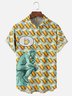 Hardaddy X Artist Coffee Man Moisture-wicking The Thinker Beer Chest Pocket Hawaiian Shirt