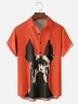 Moisture-wicking Doberman Chest Pocket Casual Shirt