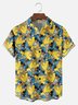 Big Size Moisture-wicking Duck Chest Pocket Hawaiian Shirt