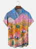 Hardaddy X Artist Neika Moisture-wicking Landscape Forest Chest Pocket Hawaiian Shirt
