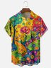 Hardaddy X Kathleen Shimmield Moisture-wicking Landscape Forest Chest Pocket Hawaiian Shirt