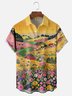 Hardaddy X Artist Kathleen Shimmield Moisture-wicking Landscape Forest Chest Pocket Hawaiian Shirt