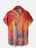 Hardaddy X Artist Stephen Wade Moisture-wicking Religious Sword Guard Chest Pocket Hawaiian Shirt