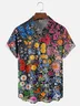 Hardaddy X Artist Kathleen Shimmield Moisture-wicking Floral Butterfly Chest Pocket Hawaiian Shirt