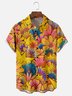 Hardaddy X Artist Stephen Wade Moisture-wicking Floral Chest Pocket Hawaiian Shirt