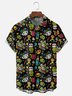Hardaddy X Artist Walmazan Moisture-wicking Mexican Skull Chest Pocket Hawaiian Shirt