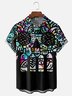 Hardaddy X Artist Walmazan Moisture-wicking Art Skull Chest Pocket Hawaiian Shirt