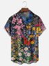 Hardaddy X Artist Kathleen Shimmield Moisture-wicking Landscape Floral Daisy Chest Pocket Hawaiian Shirt