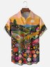 Hardaddy X Artist Kathleen Shimmield Moisture-wicking Landscape Forest Chest Pocket Hawaiian Shirt