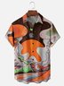 Hardaddy X Artist Stephen Wade Moisture-wicking Landscape Chest Pocket Hawaiian Shirt