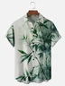 Moisture Wicking Japanese Culture Gradient Color Bamboo Chest Pocket Hawaiian Shirt