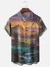 Moisture-wicking Landscape Chest Pocket Casual Shirt