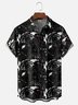Moisture Wicking Bigfoot Mothman UFO Chest Pocket Hawaiian Shirt