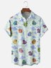 Hardaddy x Coffee Man Moisture Wicking Funny Duck Chest Pocket Hawaiian Shirt