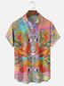 Hardaddy X Artist Janet Johnson Moisture-wicking Marine Life Chest Pocket Hawaiian Shirt