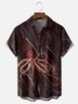 Moisture Wicking Octopus Chest Pocket hawaiian Shirt