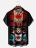 Moisture Wicking Canadian Beaver Chest Pocket Hawaiian Shirt