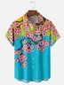 Moisture-Wicking Sakura Chest Pocket Hawaiian Shirt