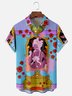 Hardaddy X Artist Janet Johnson Moisture-wicking Rose Chest Pocket Hawaiian Shirt